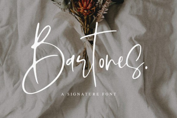 Bartones: A Luxurious Handwritten Font