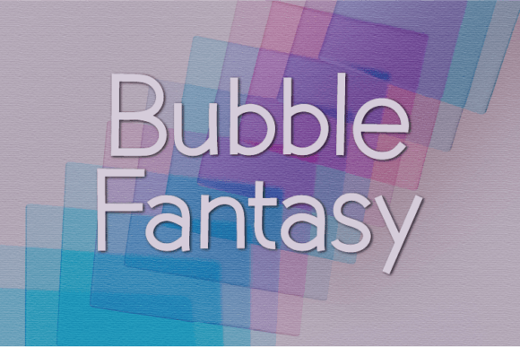 Bubble Fantasy Font for Business