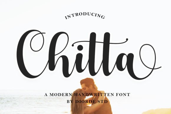 Chitta: A Flowing Font for Creative Campaigns