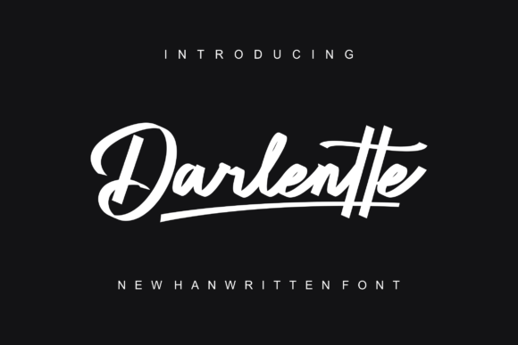 Darlentte: Elegant Script Font