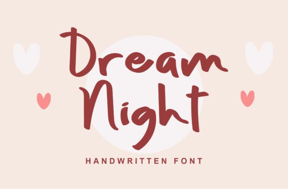 Dream Night: A Modern Script Font That Elevates Real Small Business Branding