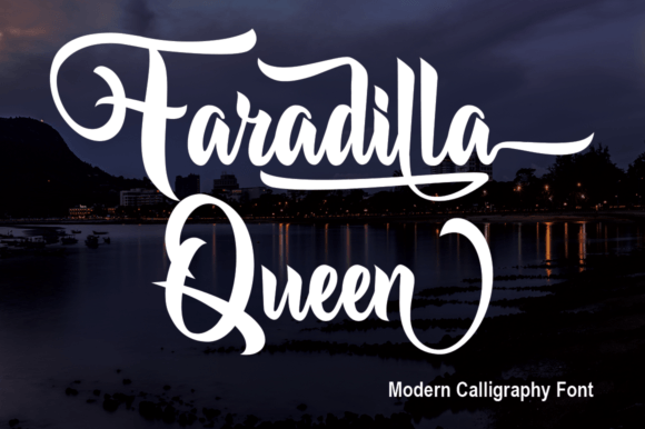 Faradilla Queen Font for Elegant Design