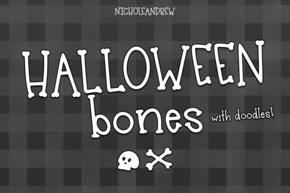 Halloween Bones Font Review