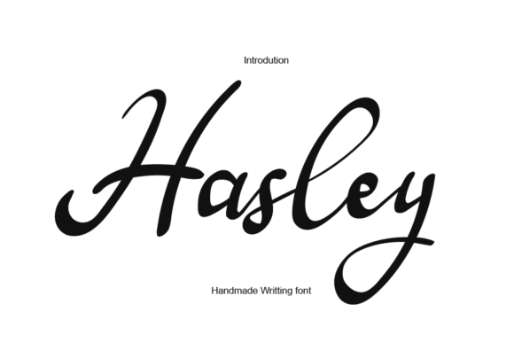 Hasley: A Script Font That Elevates Design