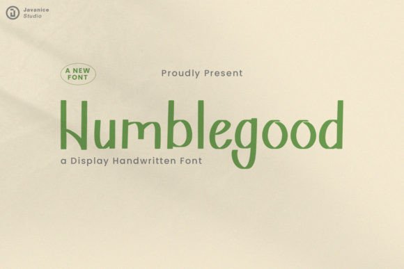Humblegood Font: Handwritten Charm for Craft Projects