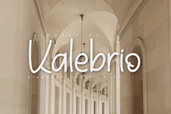 Kalebrio: A Friendly Handwritten Font for Marketers