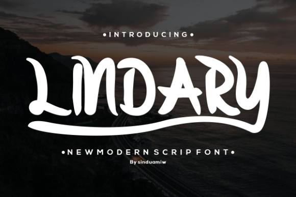 Lindary: A Bold Script for Digital Campaigns