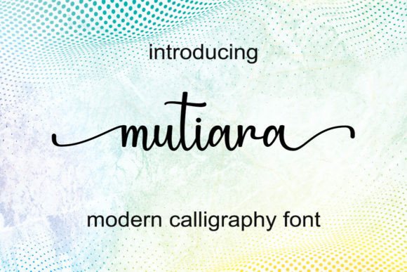 Mutiara Font for Professional Branding