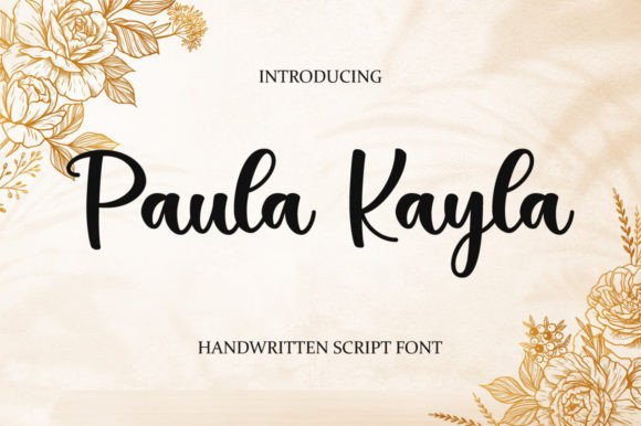 Paula Kayla: A Timeless Handwritten Font