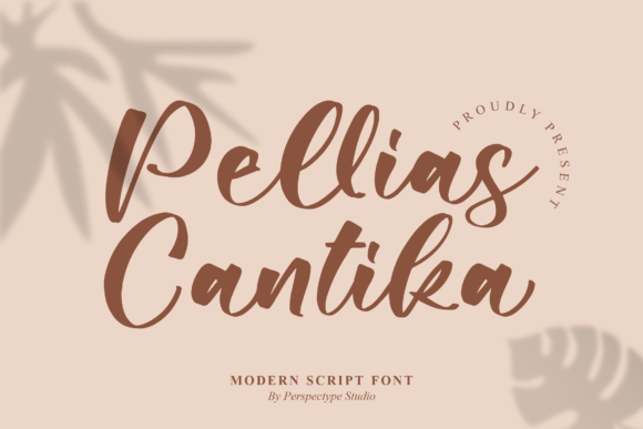 Pellias Cantika: A Script Font for Elegant Design