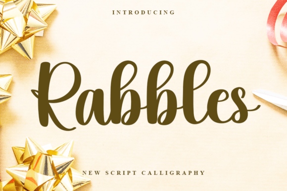 Rabbles: A Trendy Handwritten Font