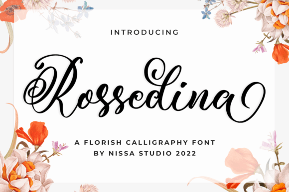 Rossedina: A Stylish Handwritten Font