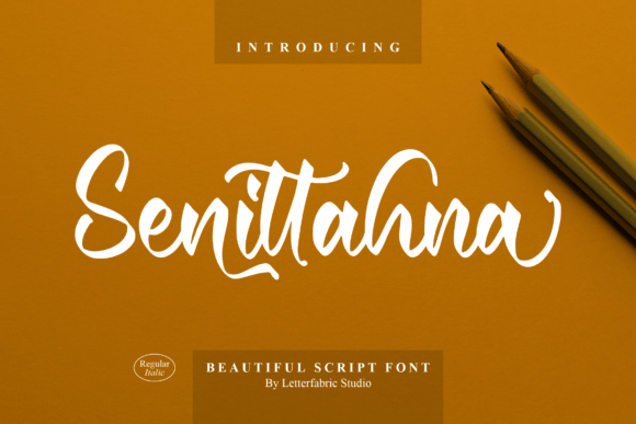 Senittahna – Elegant Script Font