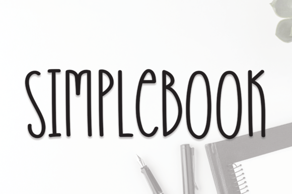 Simplebook: A Handwritten Font for Web Design