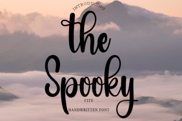 The Spooky: A Font That Speaks Volumes